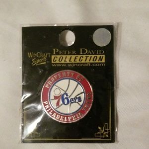 Property of Philadelphia 76ers pin